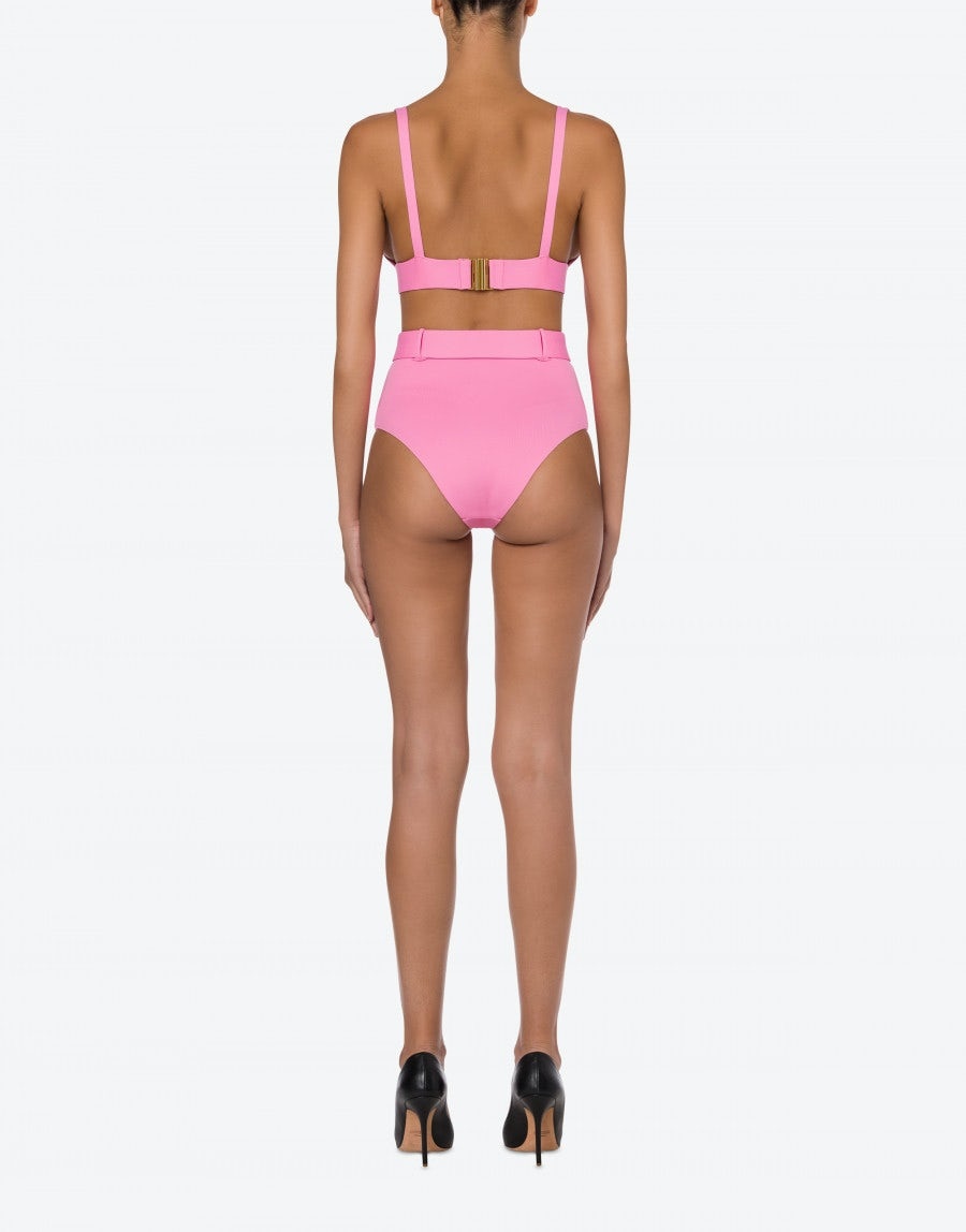 HIGH-WAISTED BEACH BRIEFS WITH BELT - 3