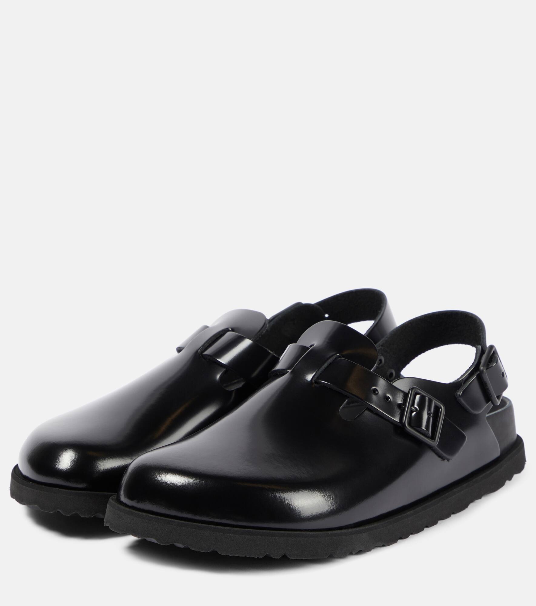 Tokio leather mules - 5
