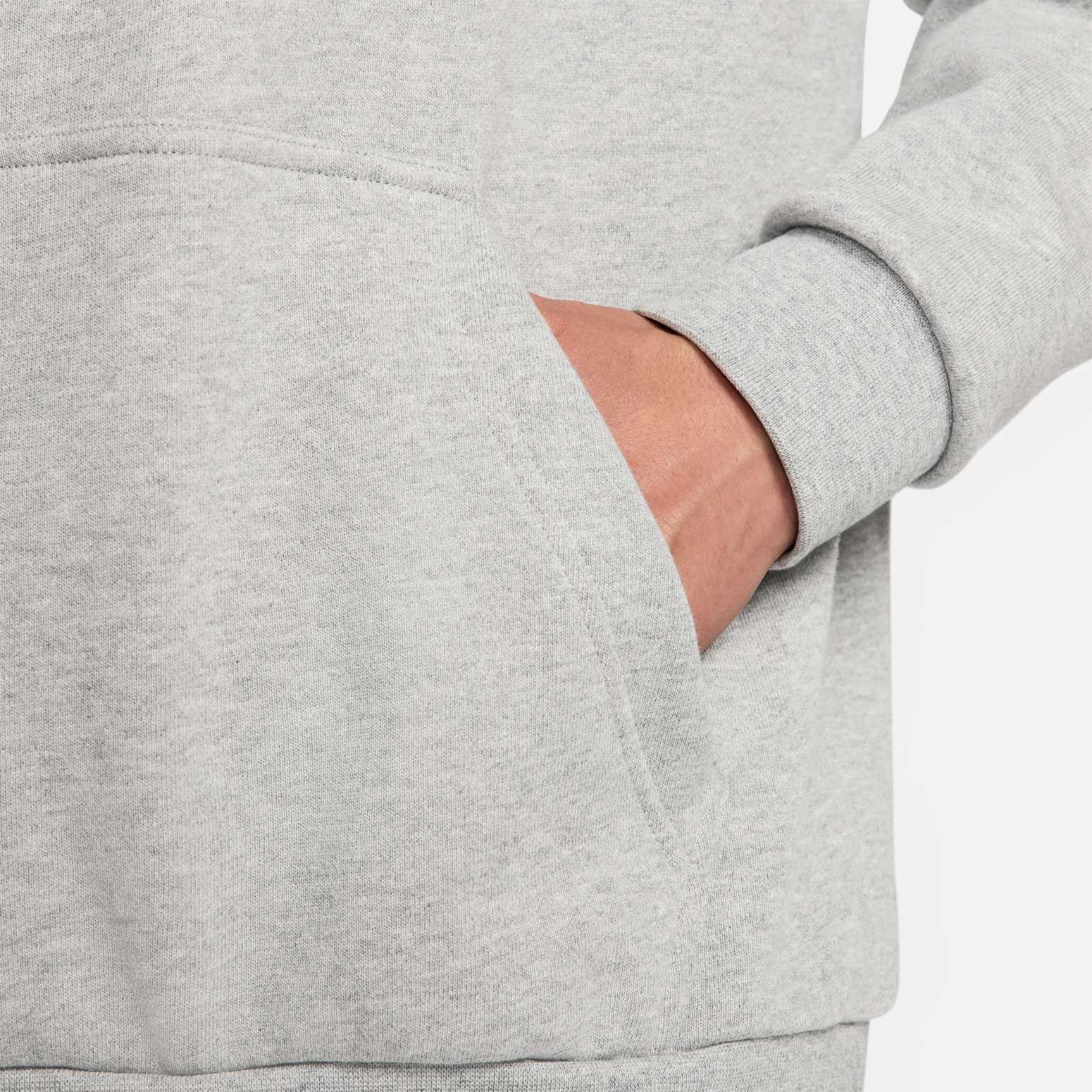 Nike Club FT Oversized Po Hoodie 'Grey' HJ1817-063 - 5