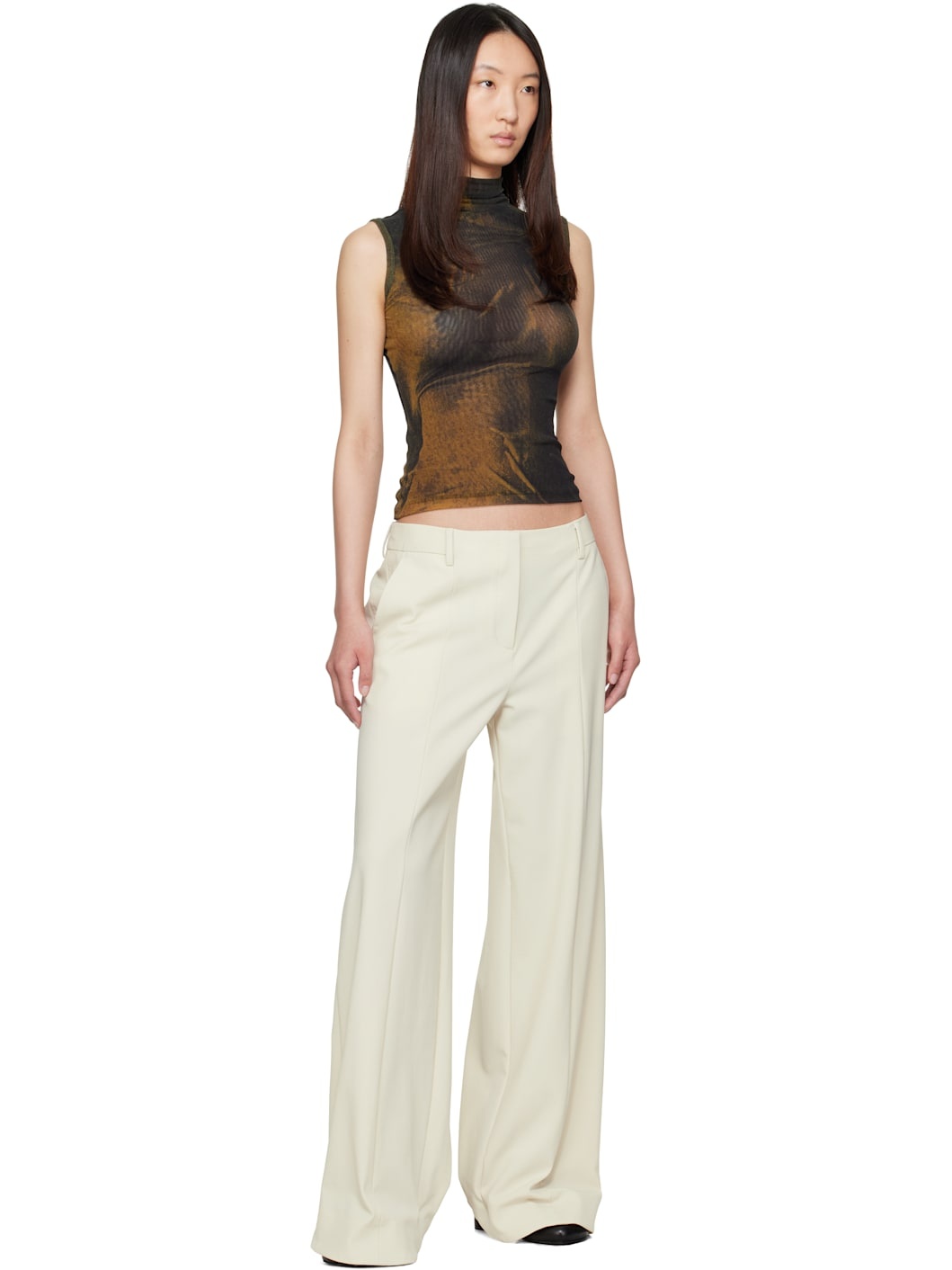 SSENSE Exclusive Off-White 'The Stirrup' Trousers - 4