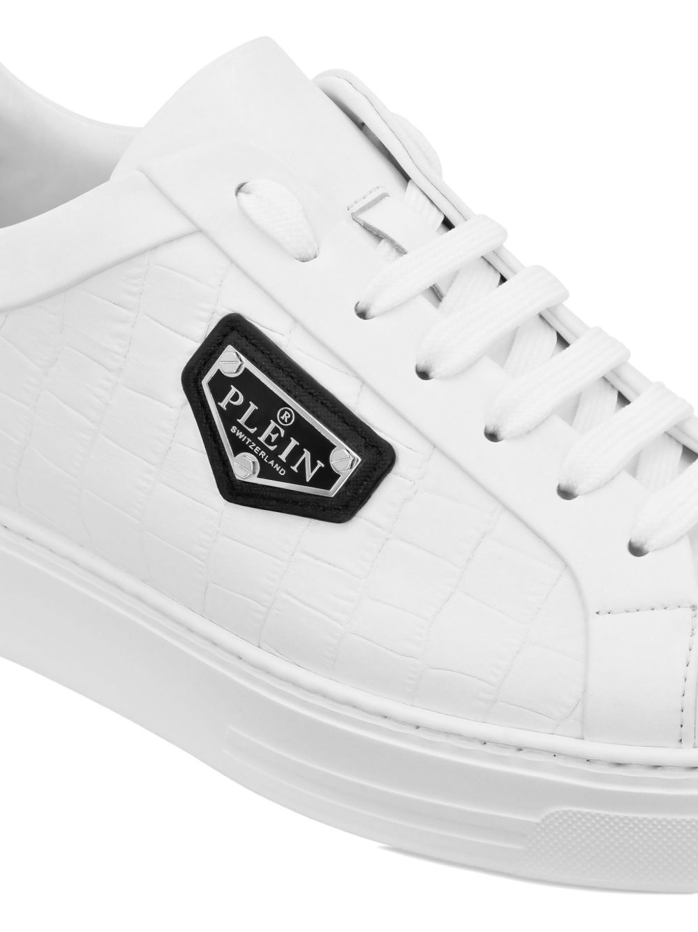 leather sneakers - 4