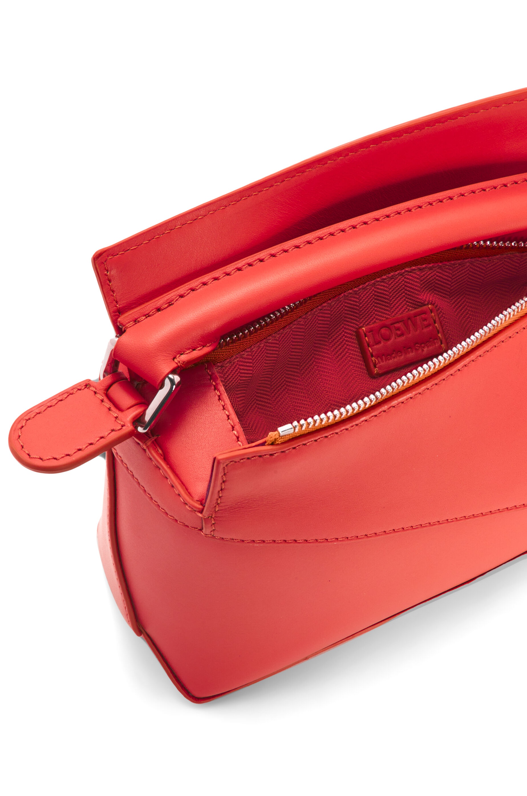 Mini Puzzle Edge bag in satin calfskin - 6
