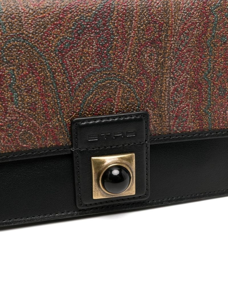 paisley-print coated crossbody bag 4