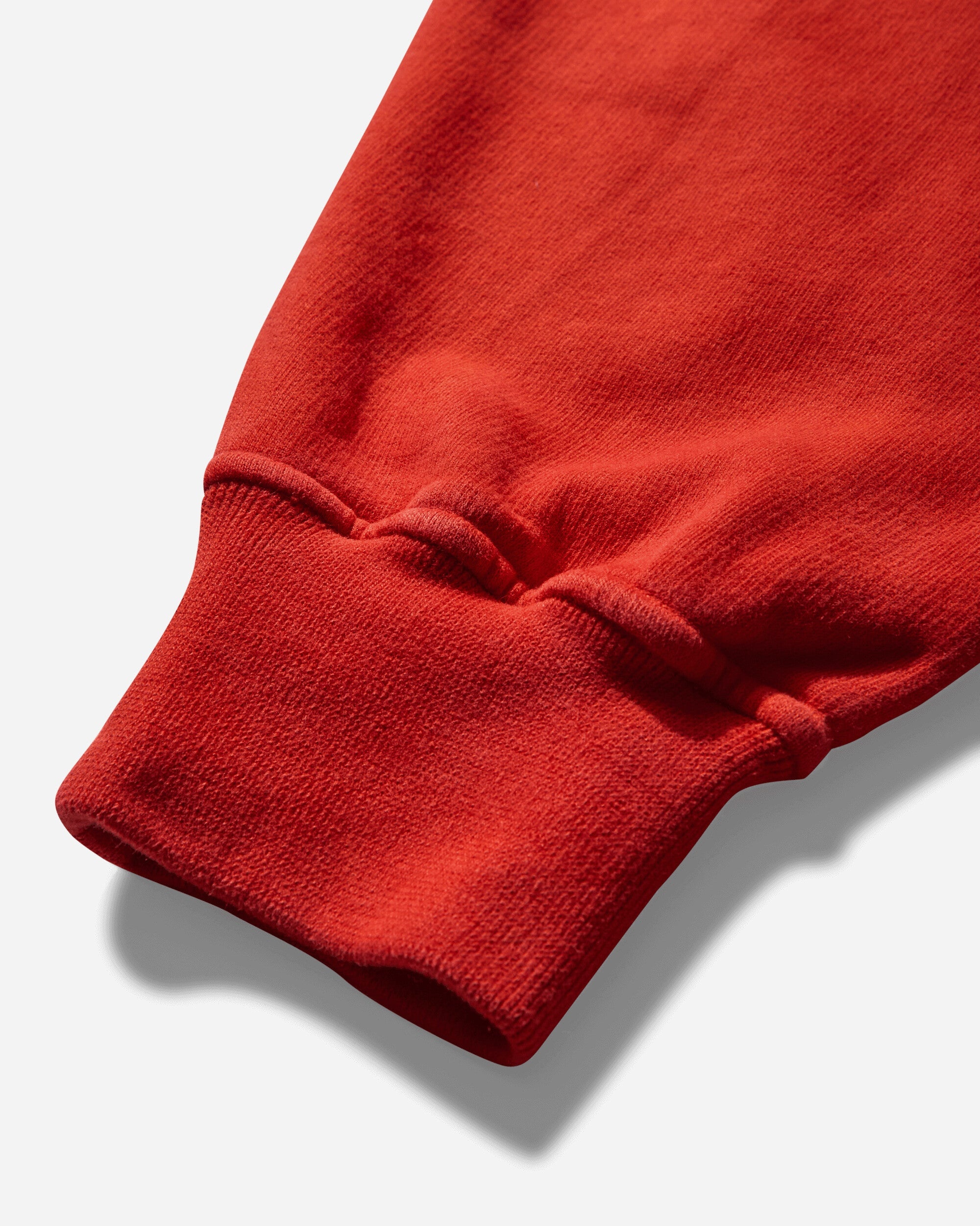 Men's Oversized Fit Hoodie Scarlet Red - 4