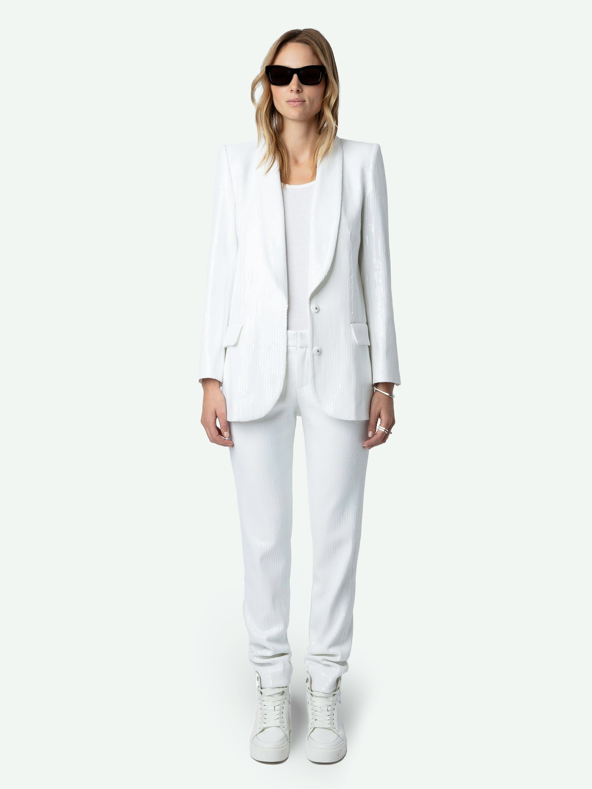 Vive Sequin Blazer - 2