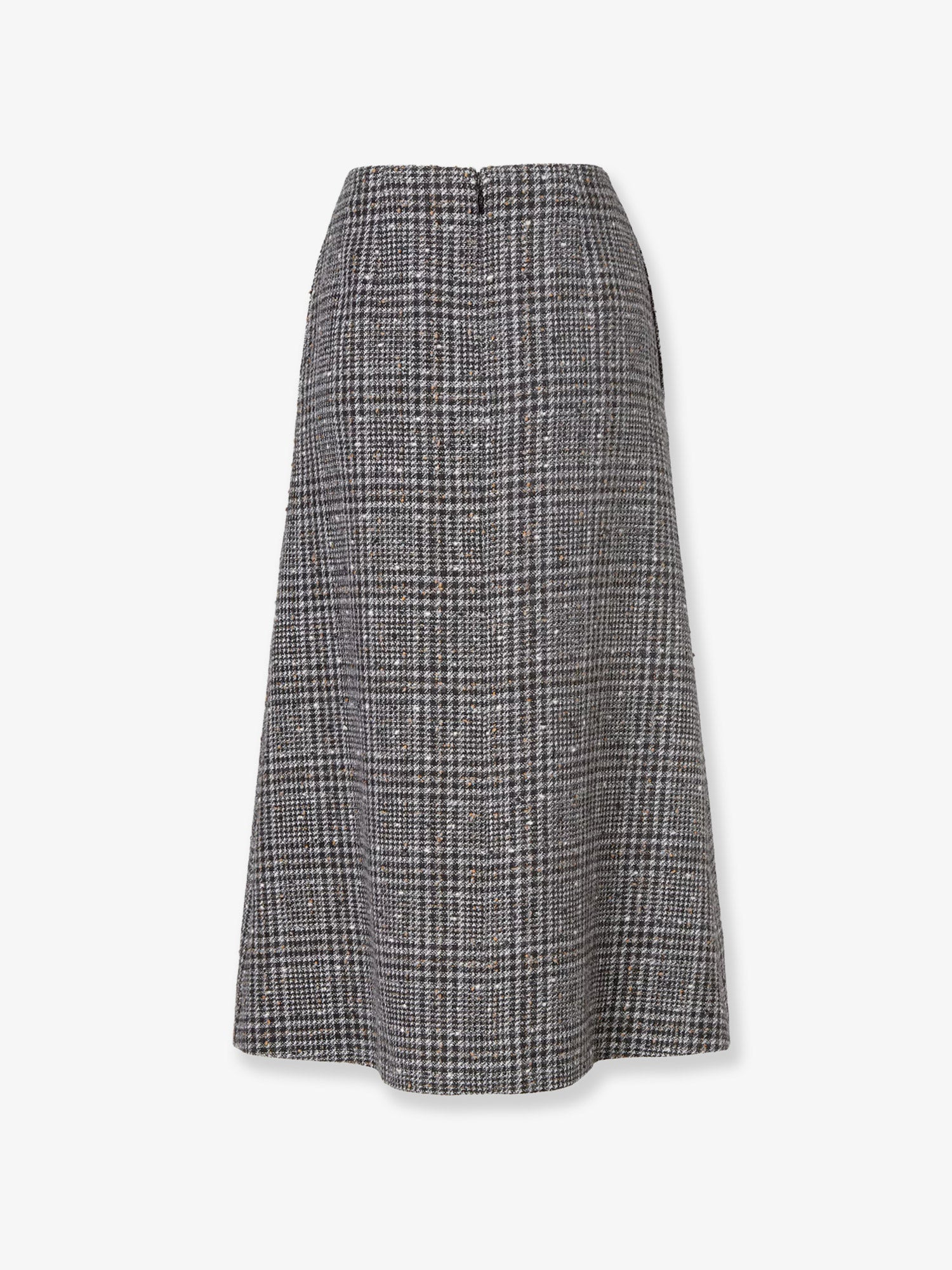 Check Tweed Skirt - 2