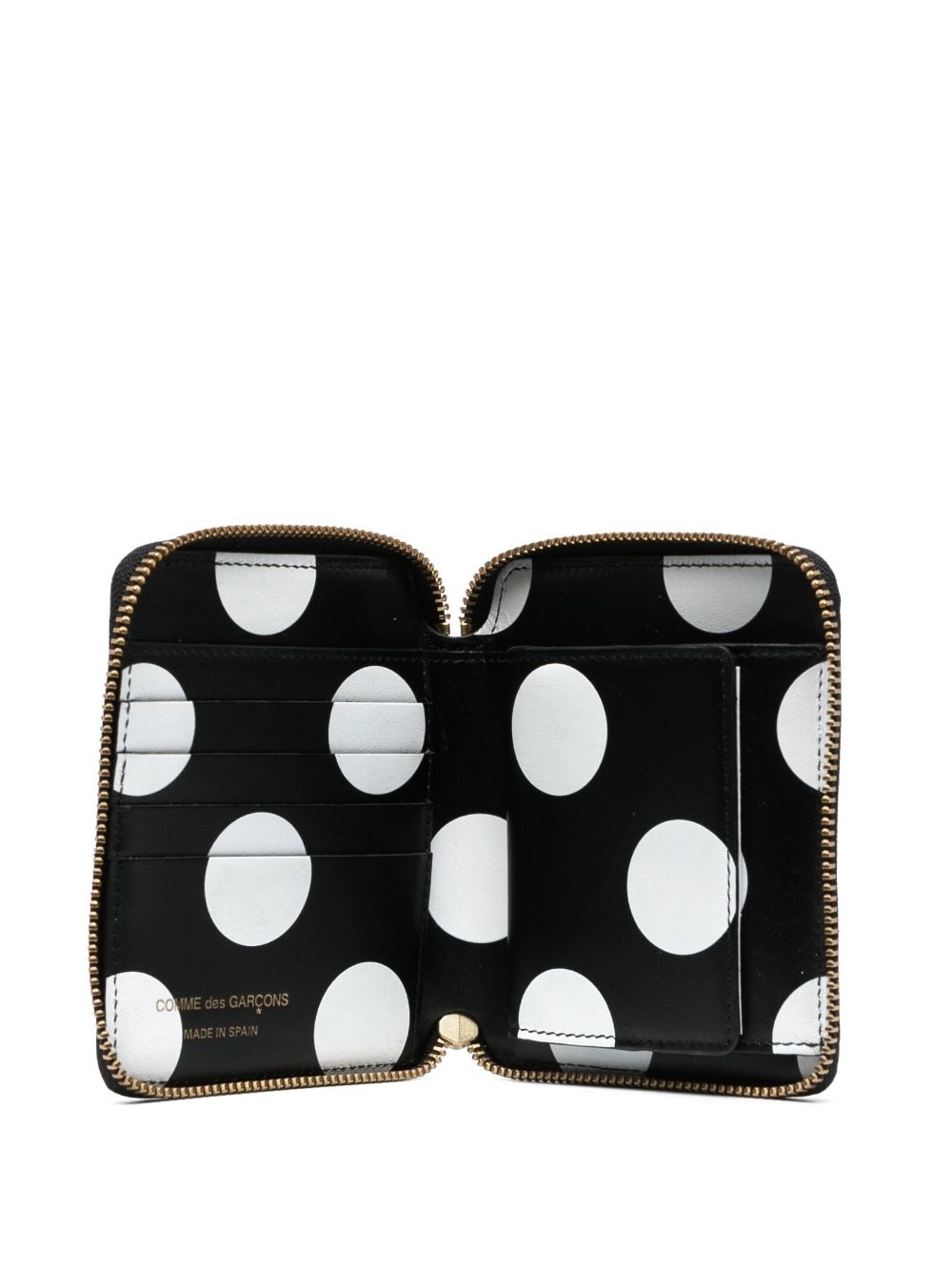 inside-printed patent-leather wallet - 3