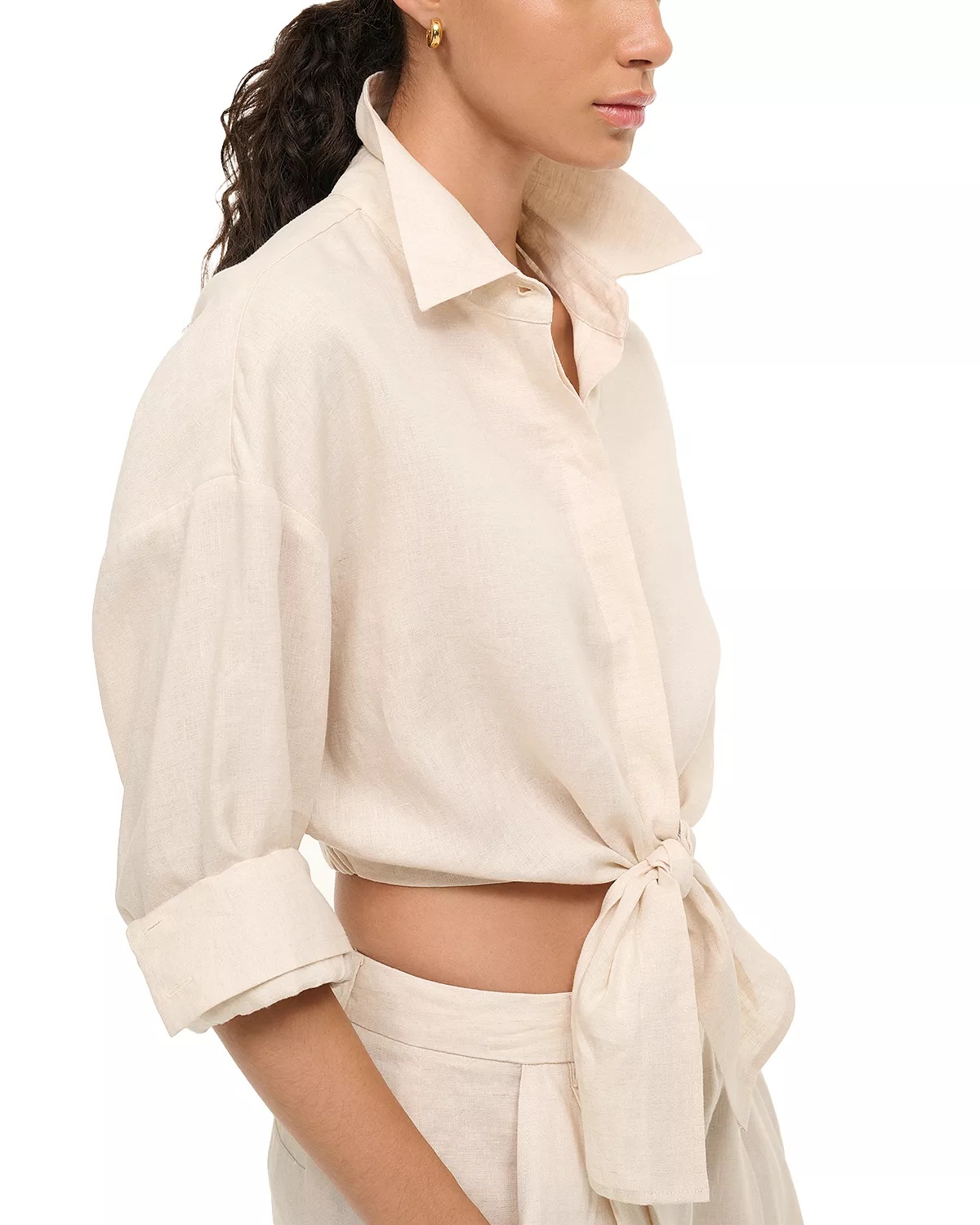 Lisa Tie Front Top - 5
