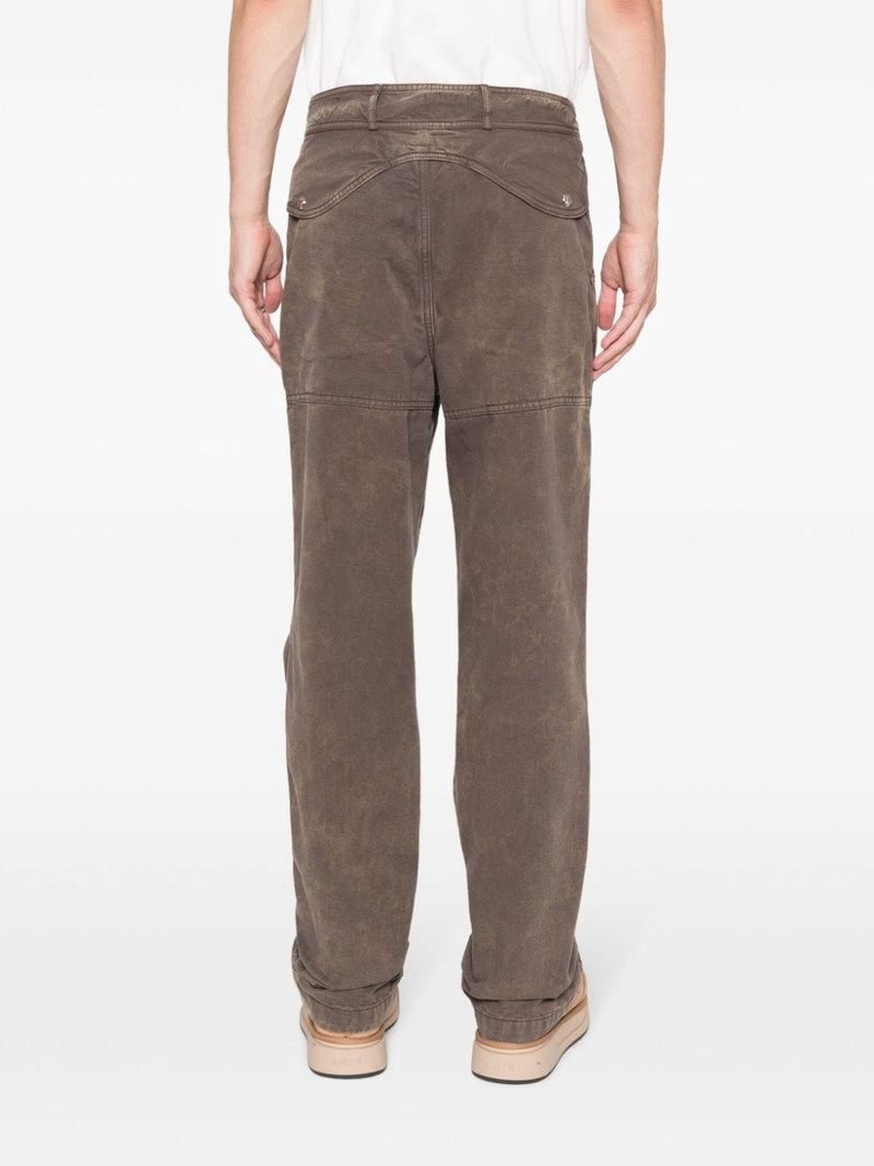 zip-detail straight-leg jeans 4