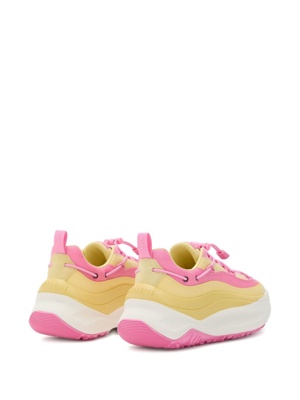 lace-up chunky sneakers - 4