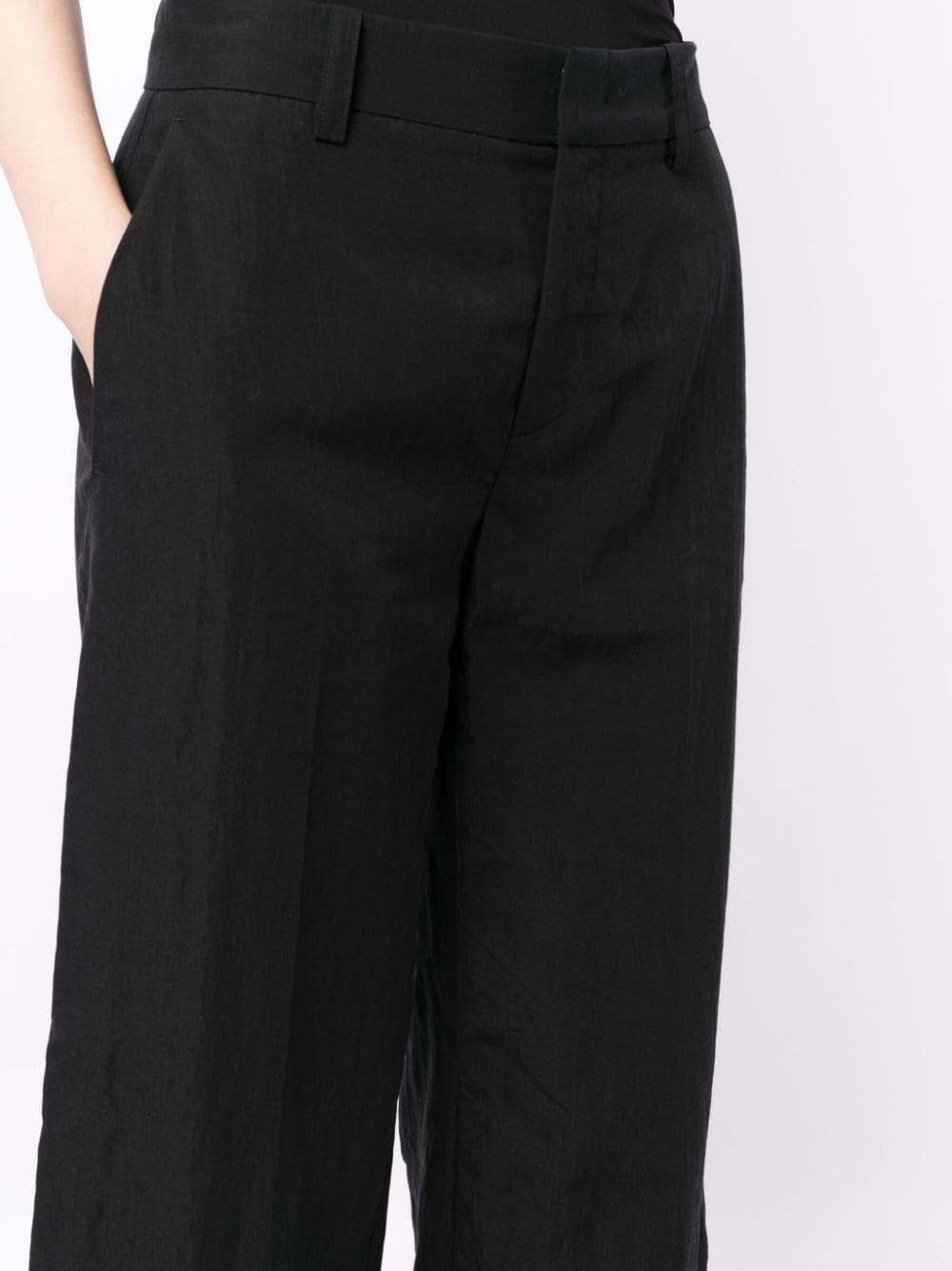 Sculpted cropped trousers - 5
