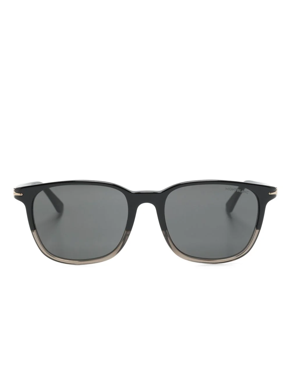 two-tone square-frame sunglasses - 1