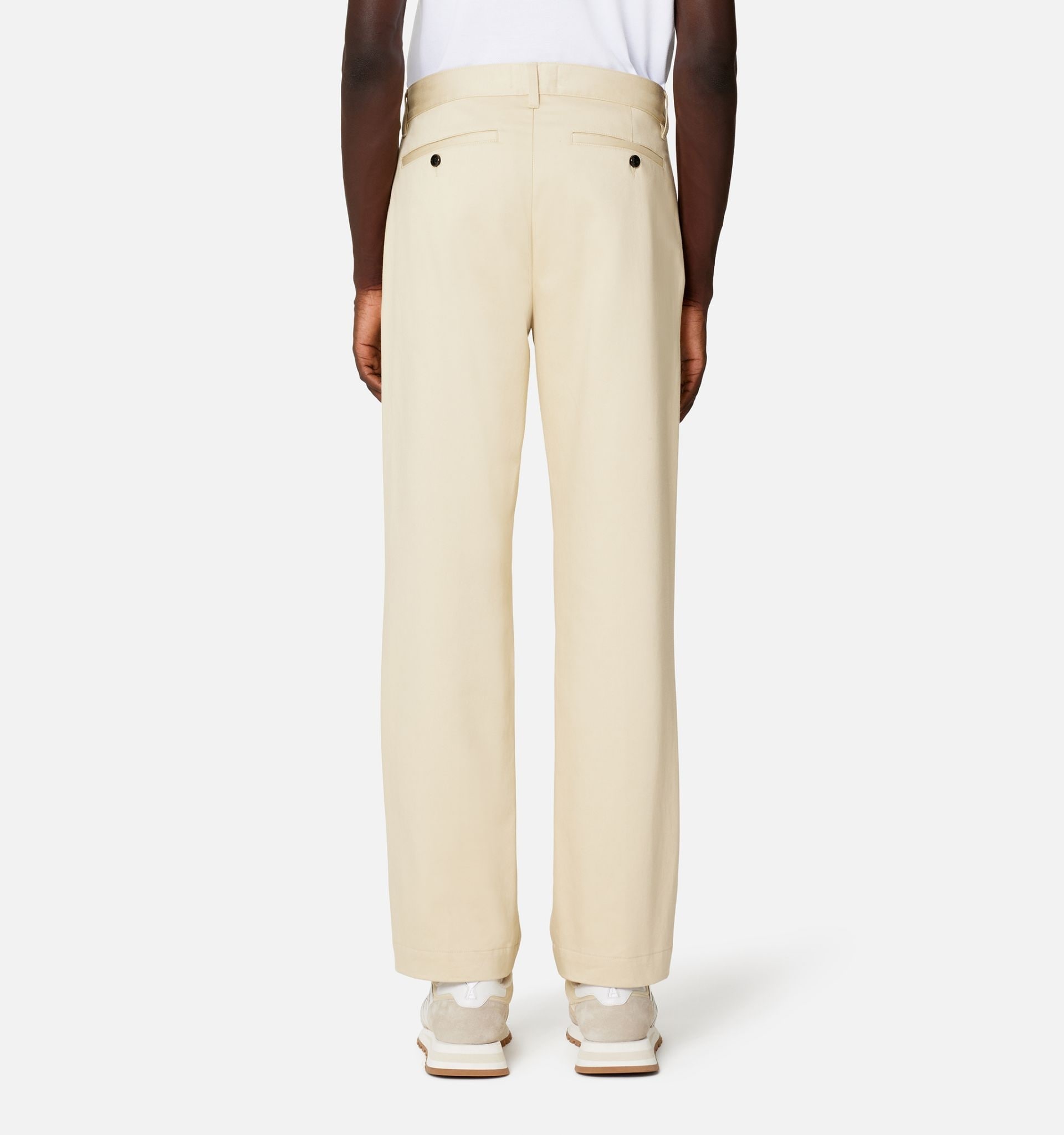Straight Fit Chino Trousers - 6