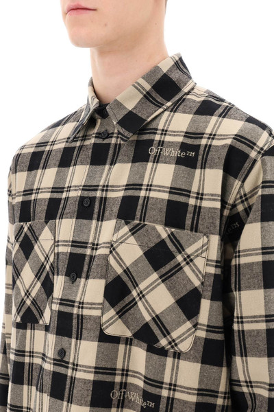 Off-White Check flannel shirt outlook