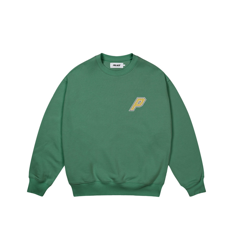 PALACE COLLEGIATE P3 CREW RACEY GREEN outlook