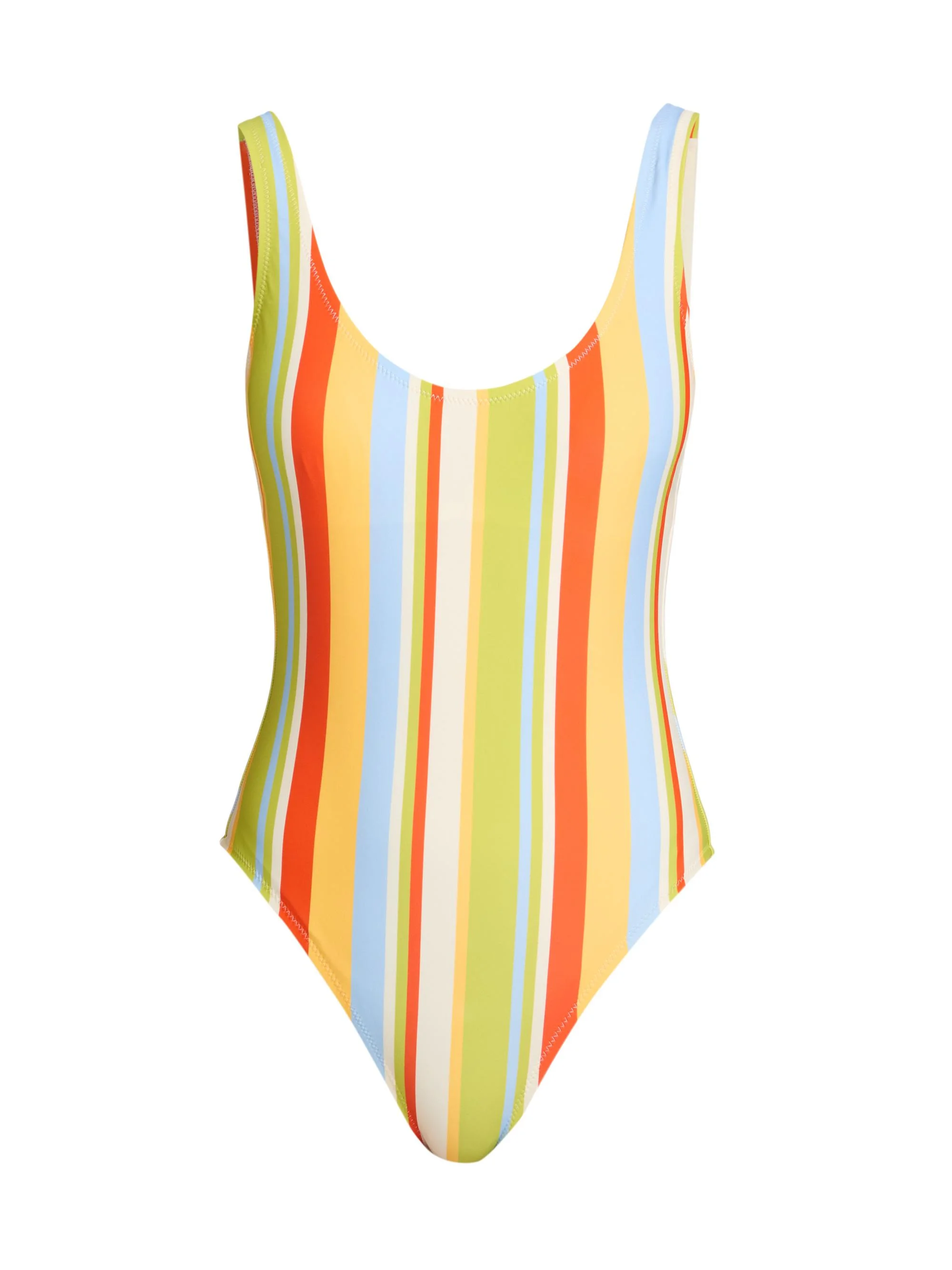 Women's The Annemarie Striped One-Piece Swimsuit - Barths Stripe - 1