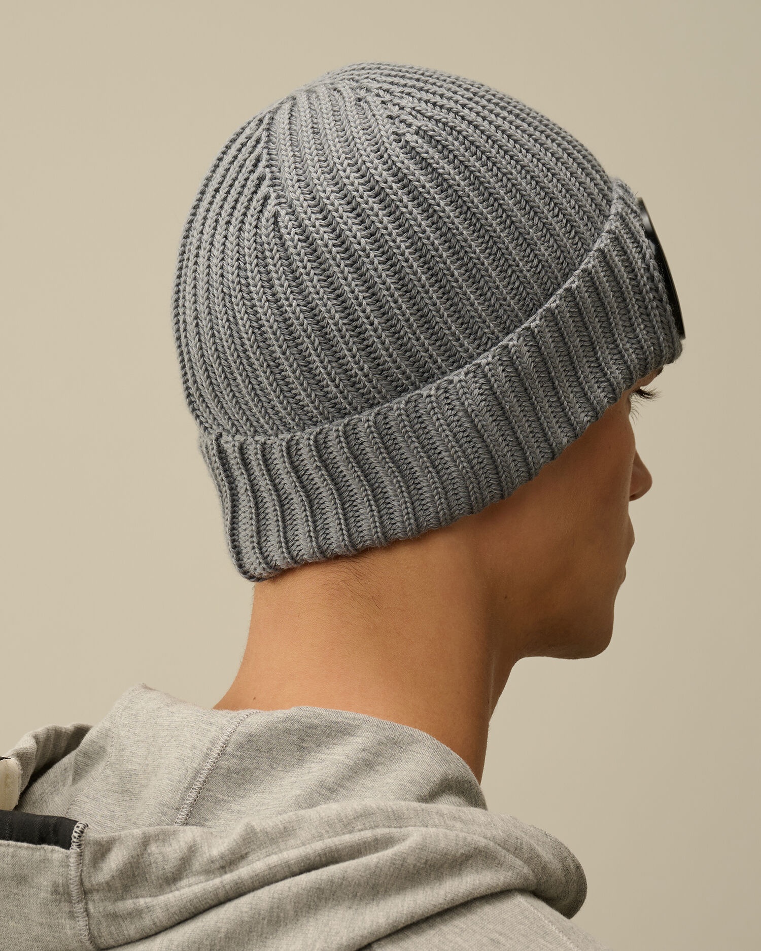 Extra Fine Merino Wool Goggle Beanie - 3