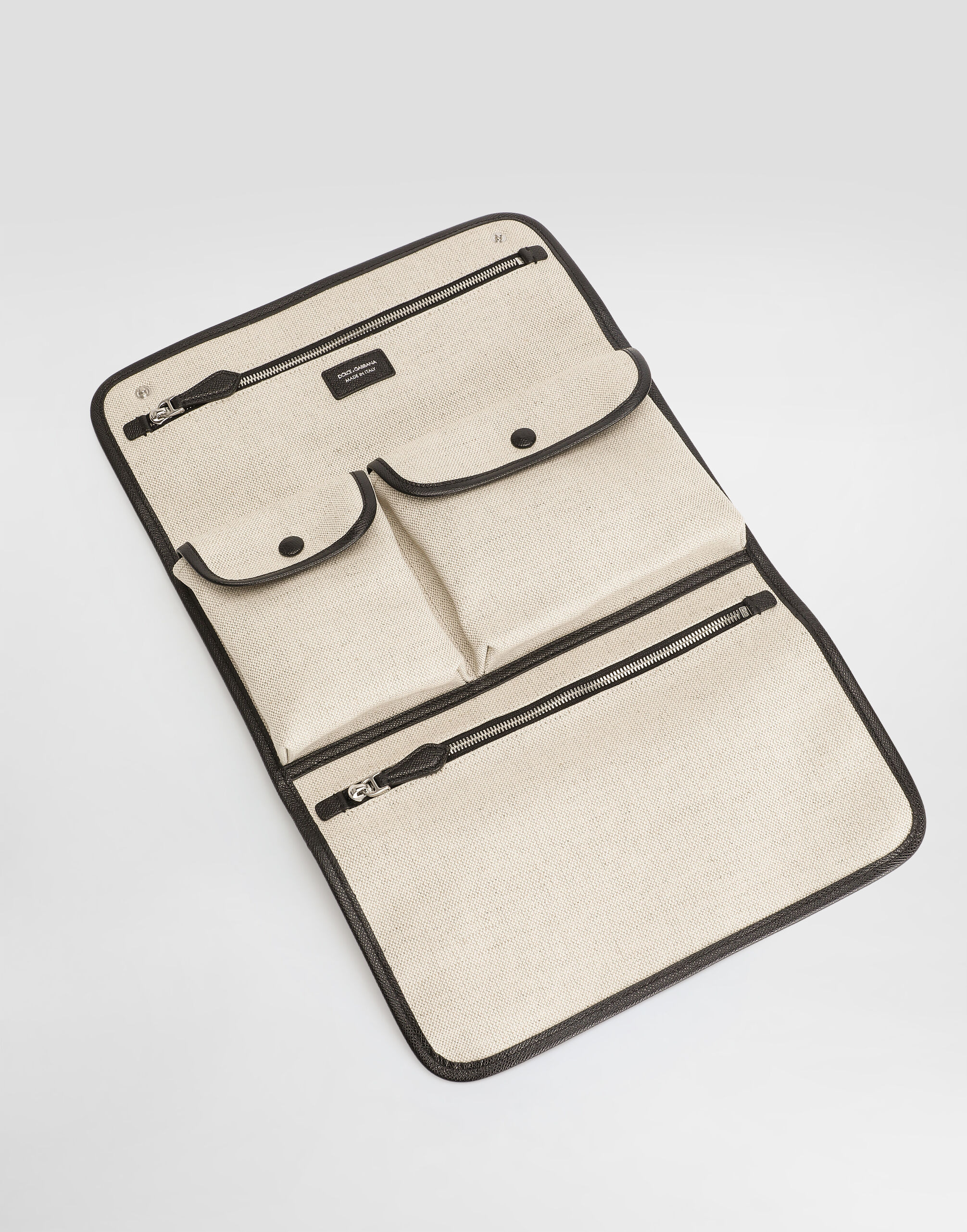 Atene salt&pepper and calfskin necessaire - 5