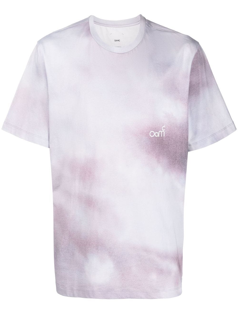 tie-dye logo-print T-shirt - 1