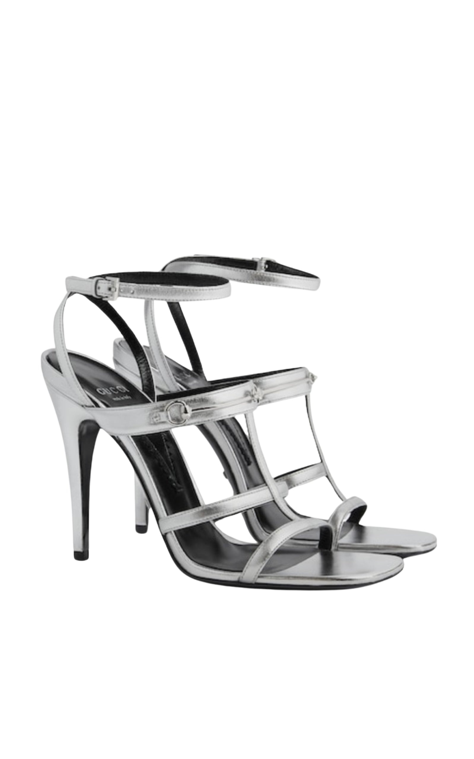 Horsebit Leather Sandals - 4