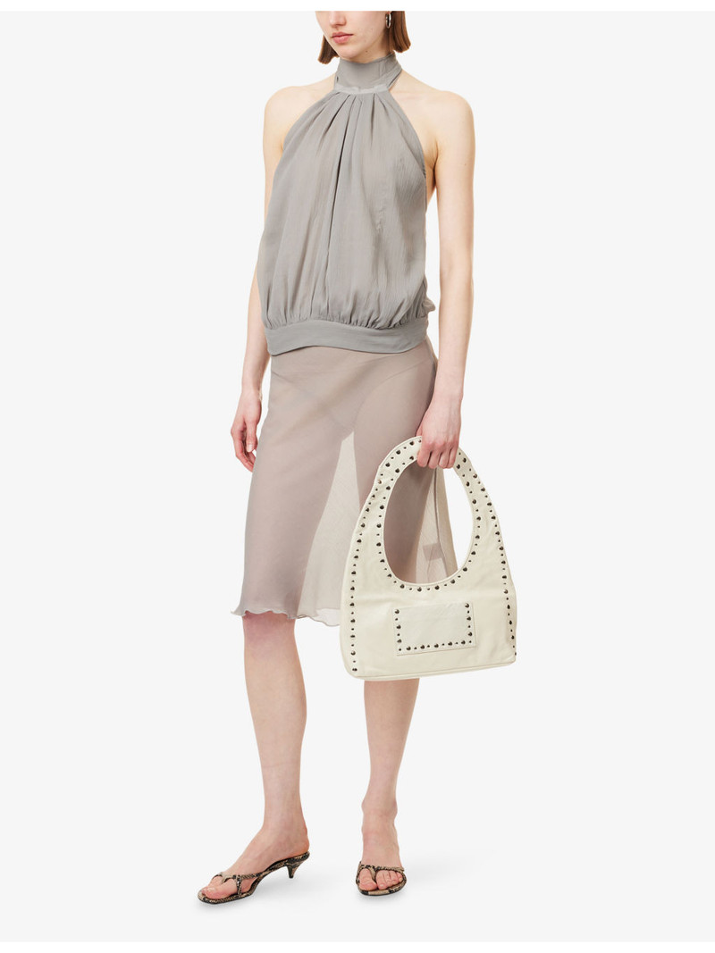 gimaguas Boa Halterneck Woven Top outlook