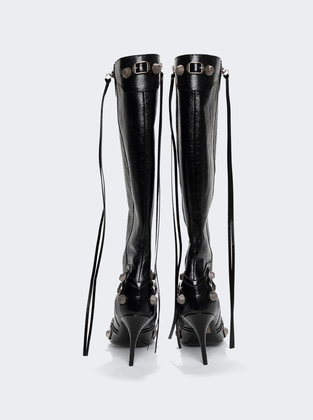 Tall Cagole High Heel Boot Black - 2