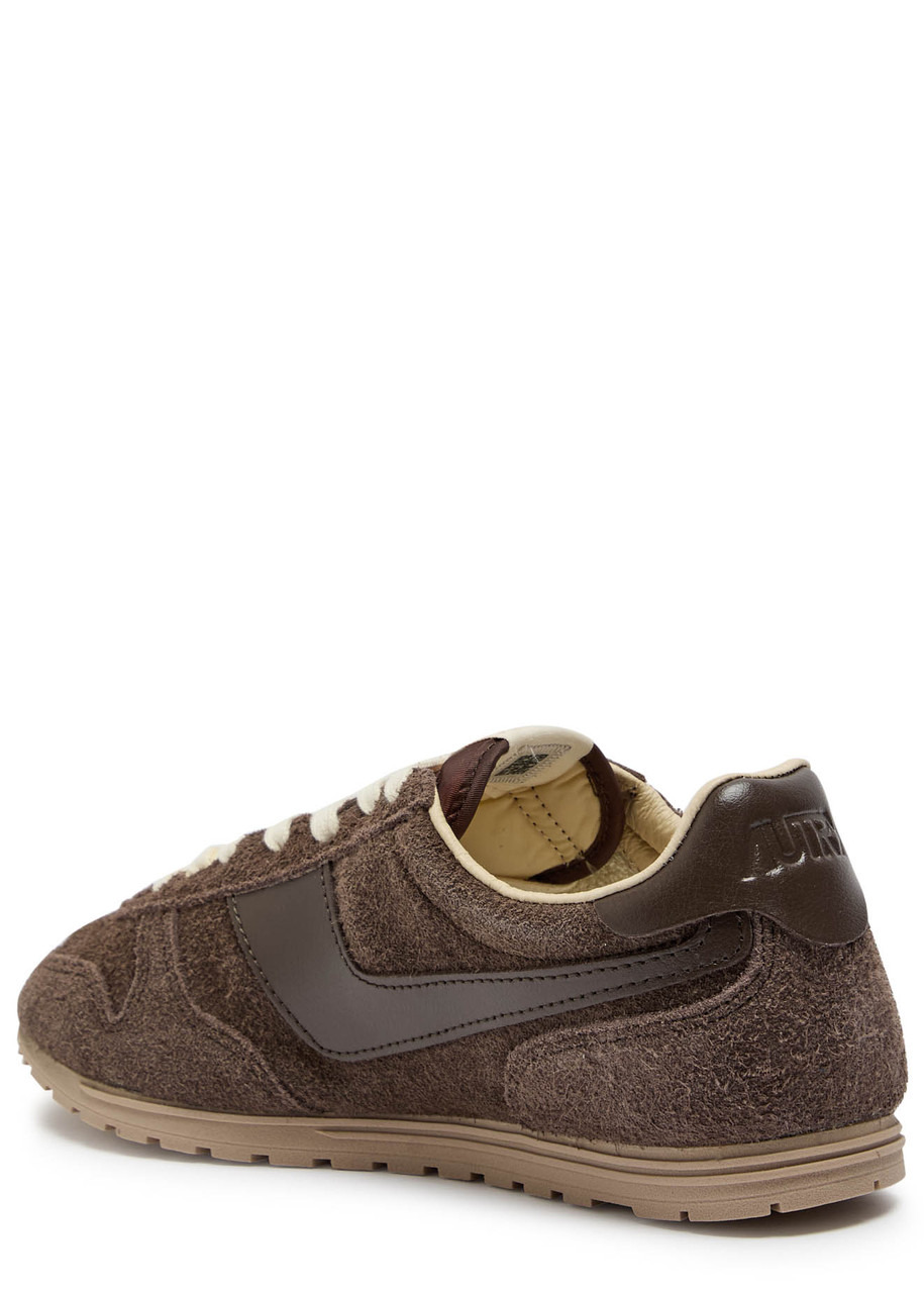 Autry Windspin Panelled Brushed Suede Sneakers - 2