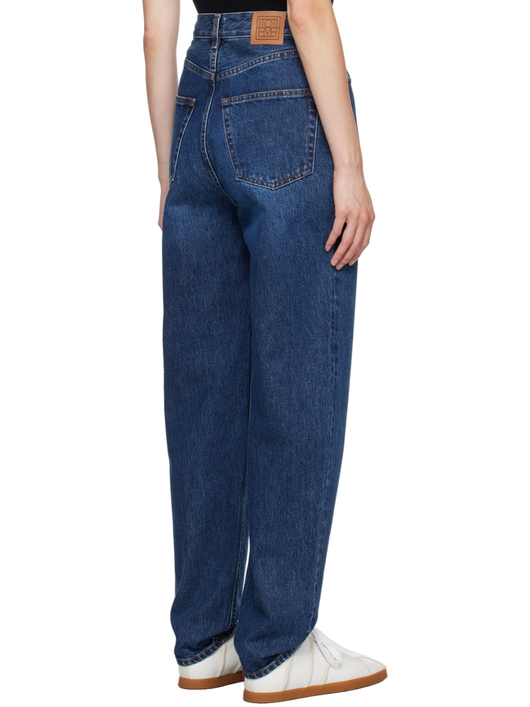 Indigo Tapered Jeans - 3