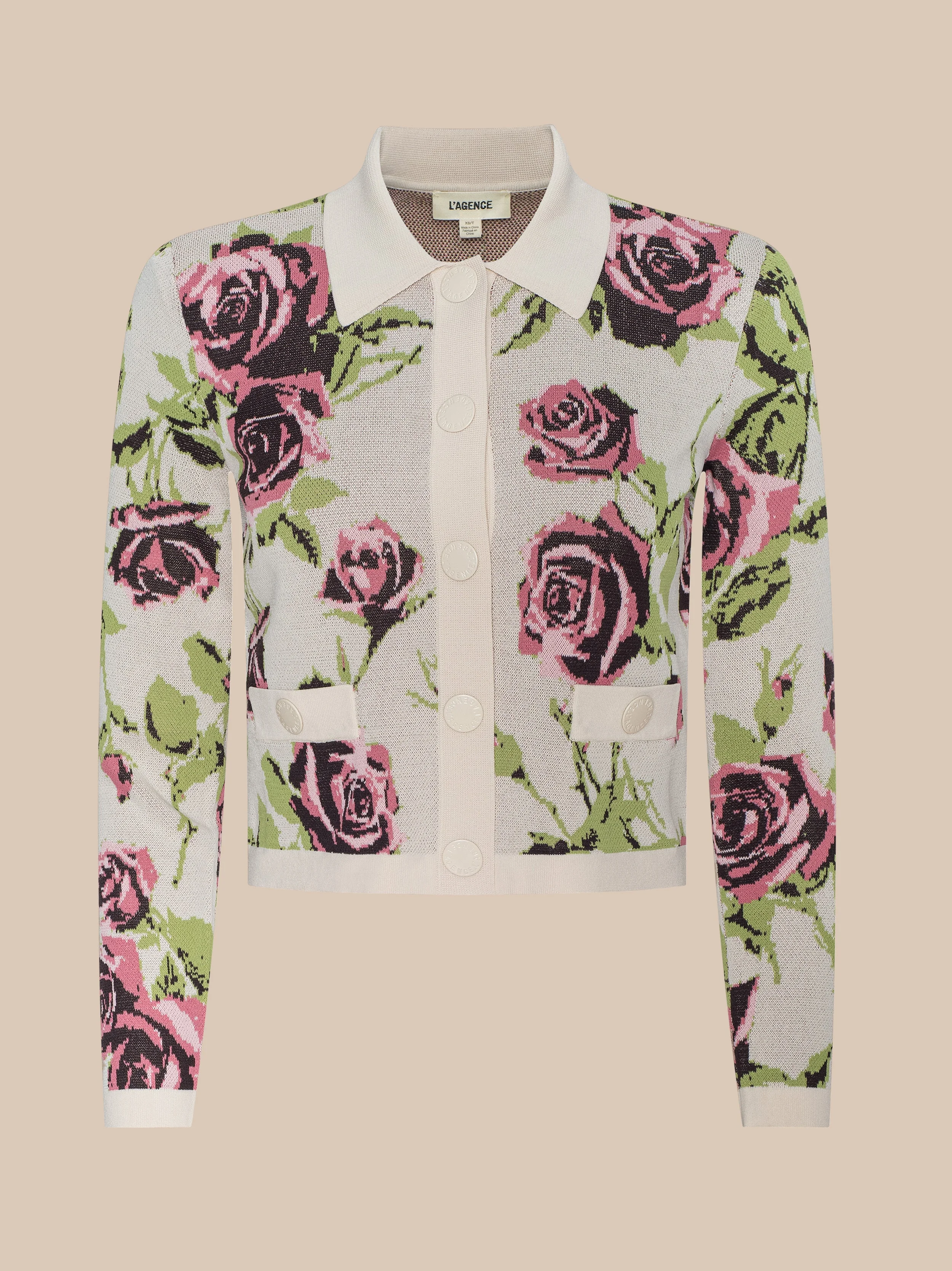Osiris Jacquard Cardigan - 1