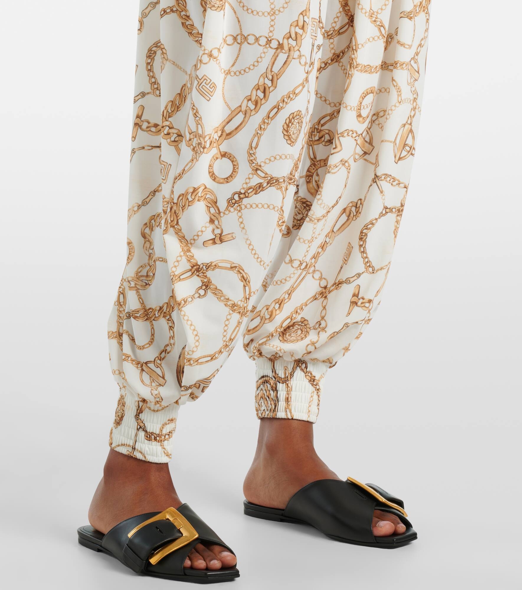 Chain printed jumpsuit - 6