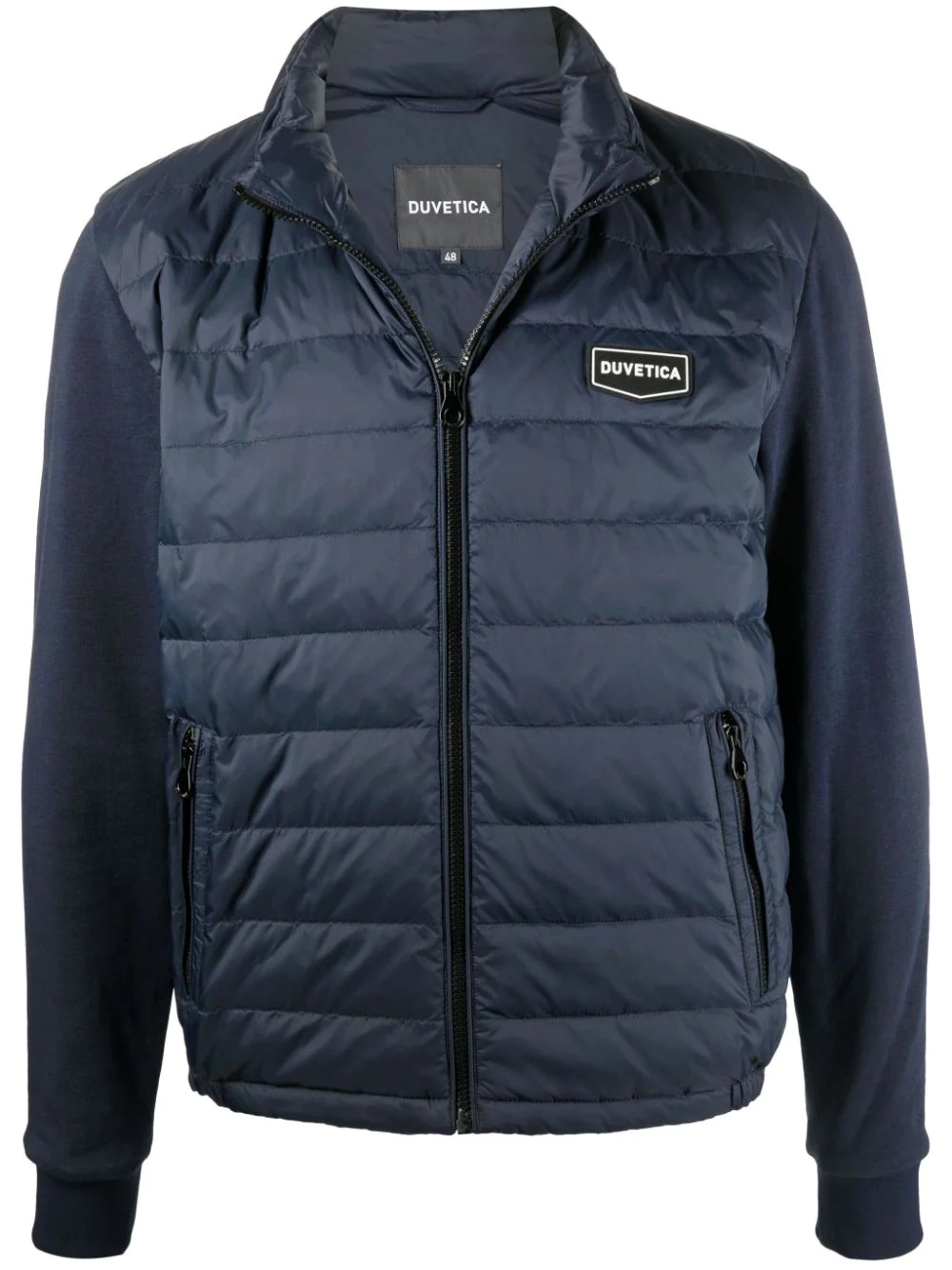 Fossi panelled puffer jacket - 1