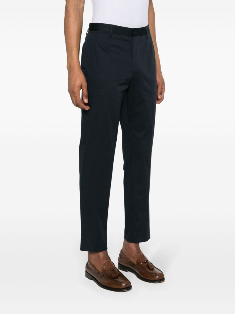 tapered cotton chino trousers 3
