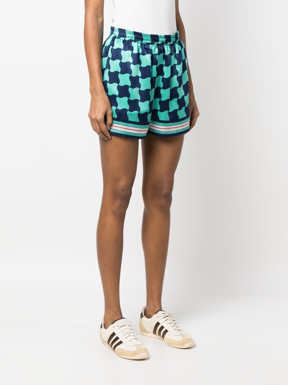 Casa Way silk shorts - 3
