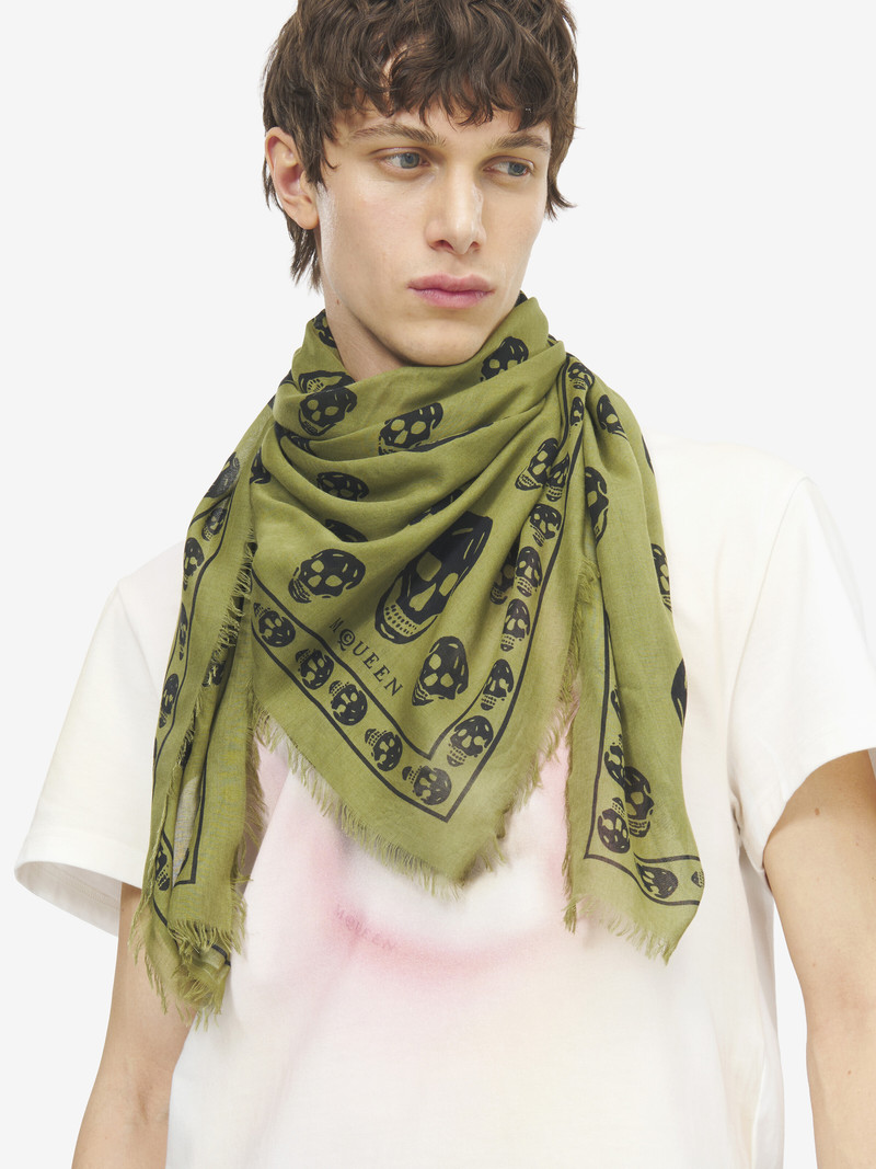 Alexander McQueen Classic Skull Scarf outlook