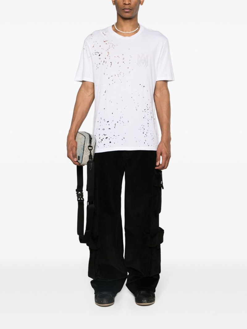 AMIRI mid-rise corduroy cargo trousers outlook