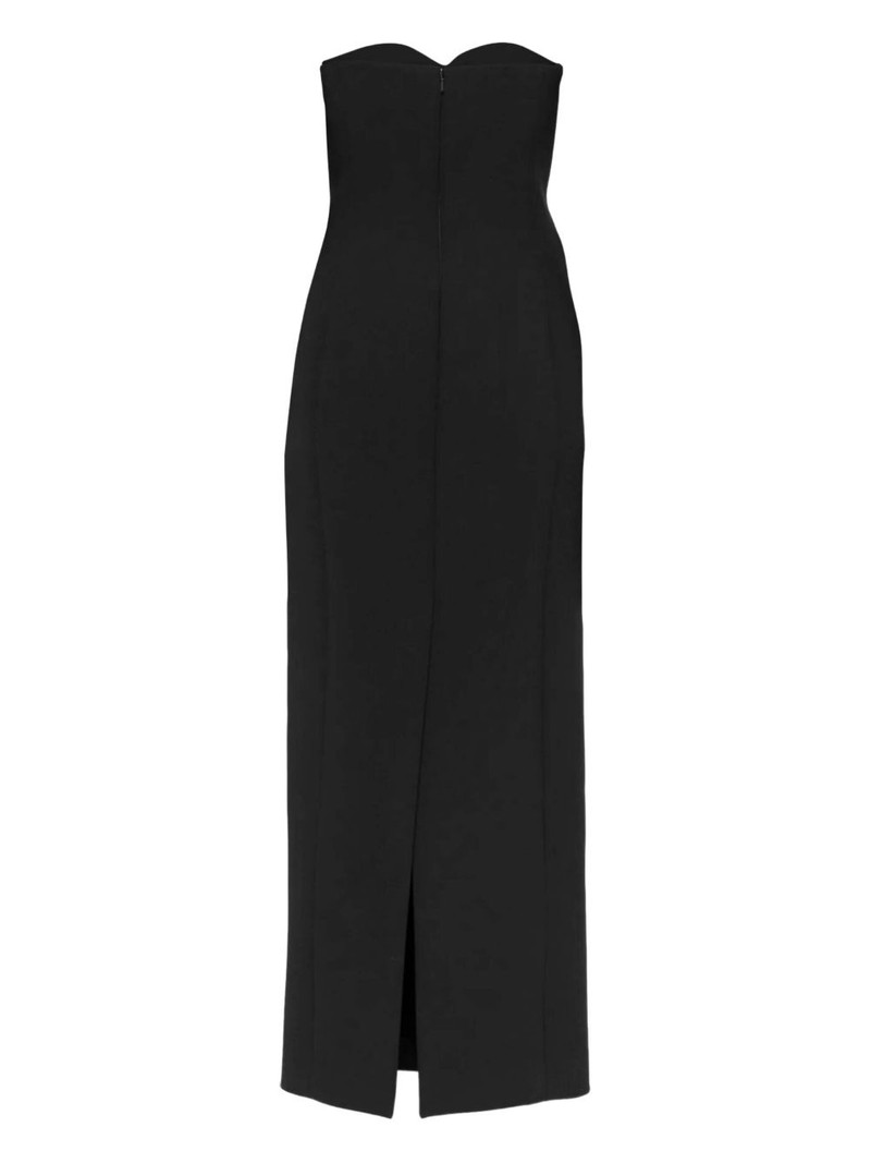 KHAITE strapless midi dress outlook