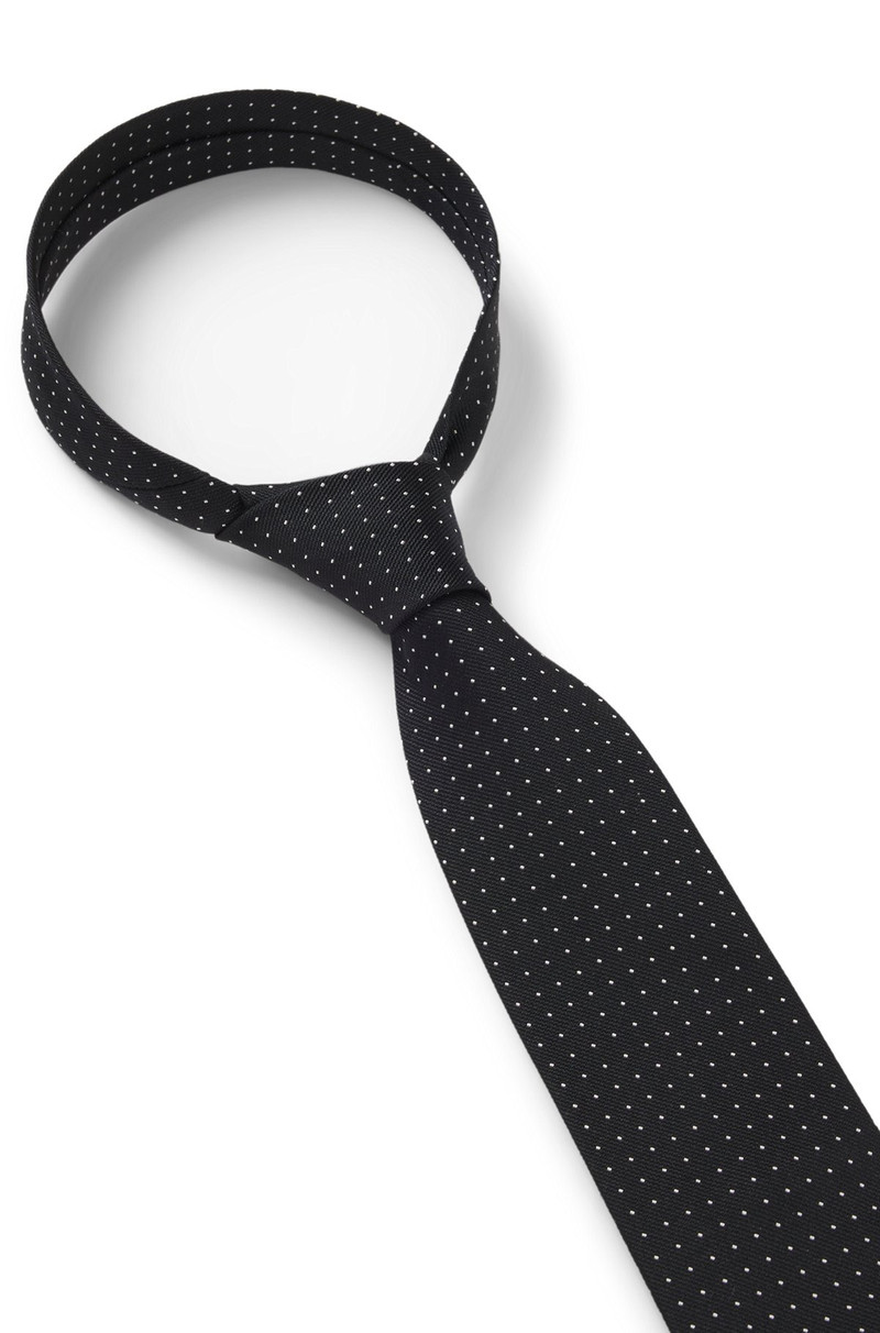JACQUARD-DOT TIE IN A SILK BLEND 6