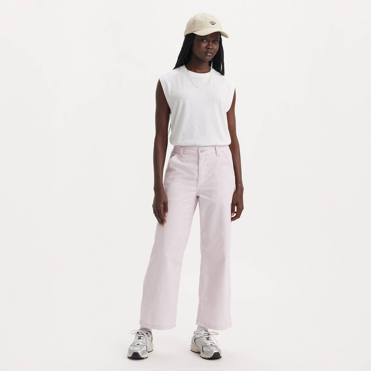 BAGGY CARPENTER LIGHTWEIGHT CORDUROY WOMEN'S PANTS - 2