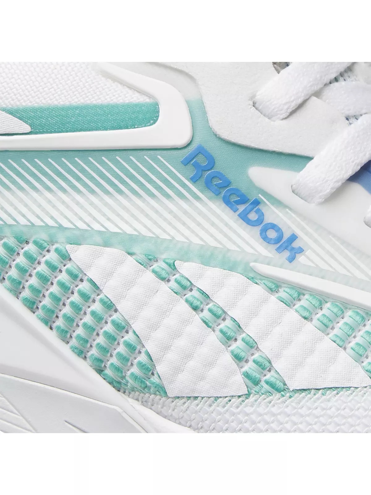Nano X4 "Ftwr White/Unleashed Green/Kinetic Blue" Women's Training Shoe - 6