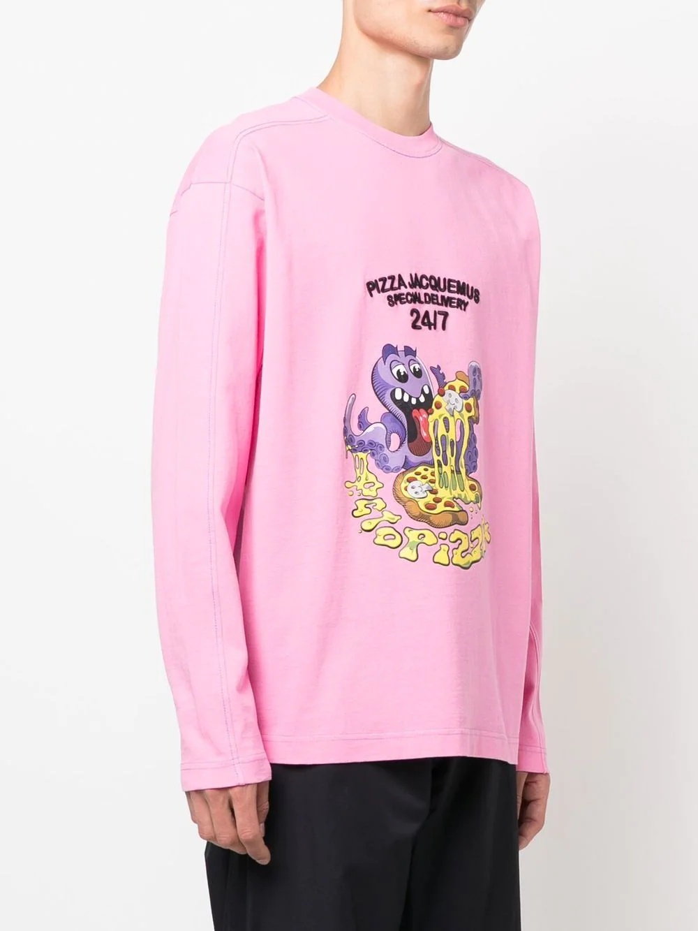 Octopizza cotton sweatshirt - 3