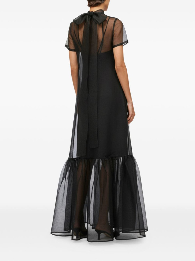 Calluna embellished-detail ruffled maxi dress 3