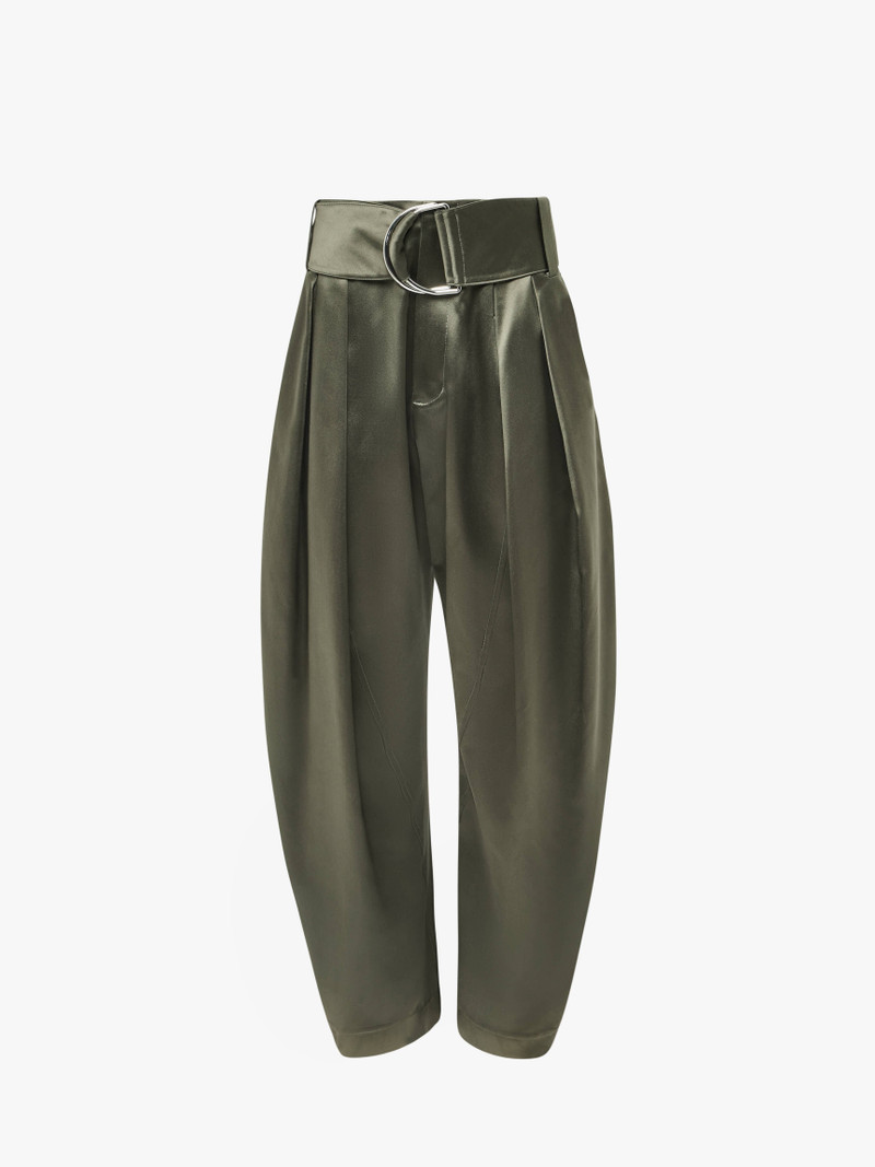 PLEATED D-RING TROUSERS 1