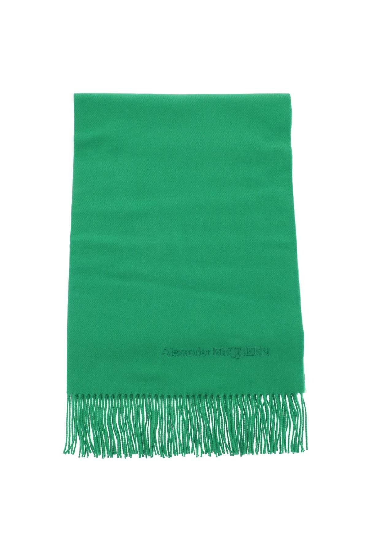 CASHMERE SCARF WITH EMBROIDERY - 1