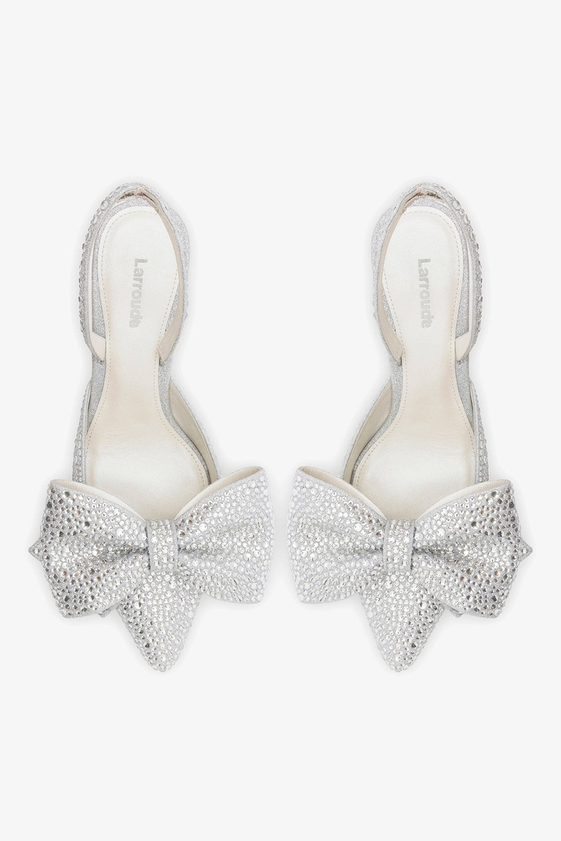 Mini Elle Pump Crystal Silver 7