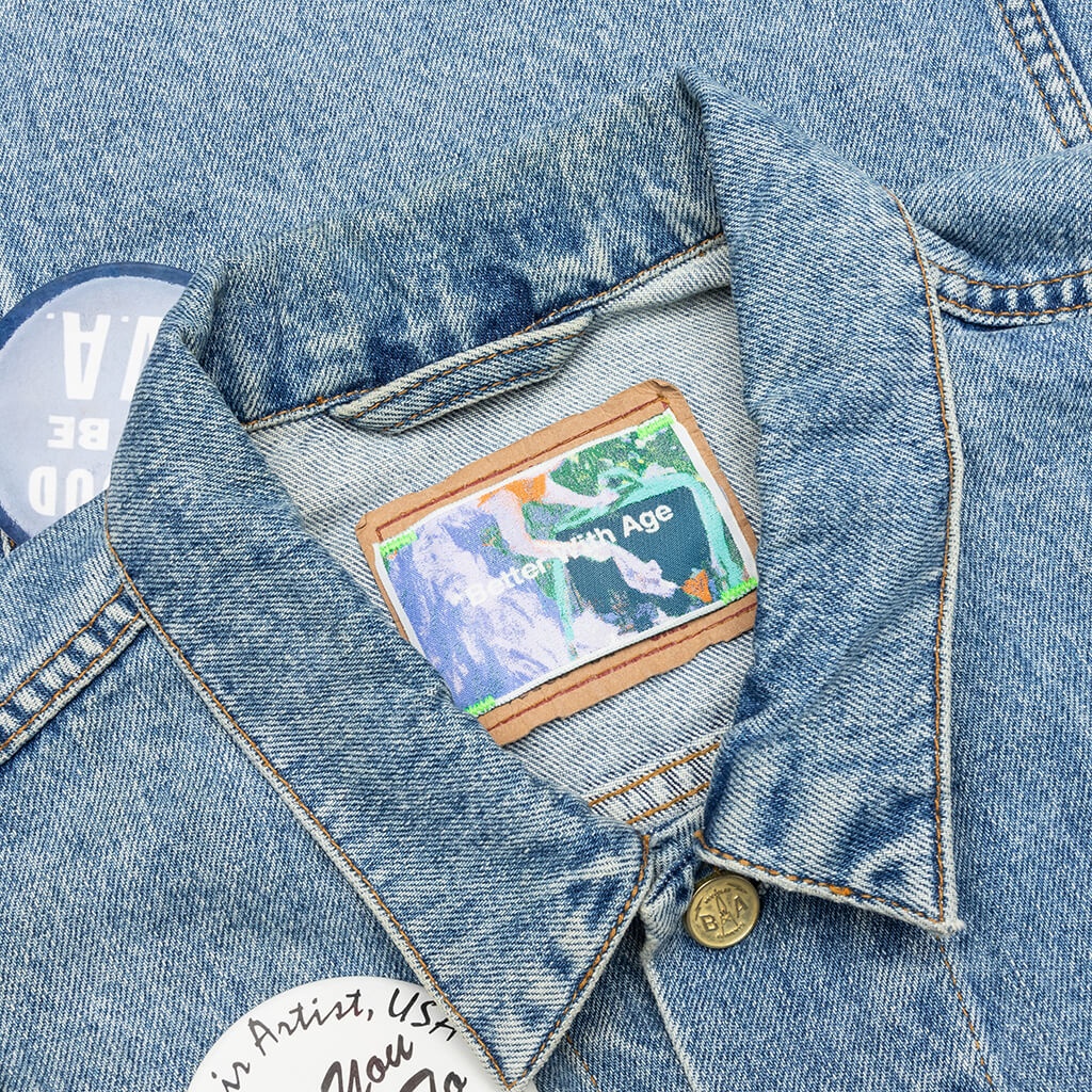 CAMPAIGN DENIM JACKET - INDIGO - 3