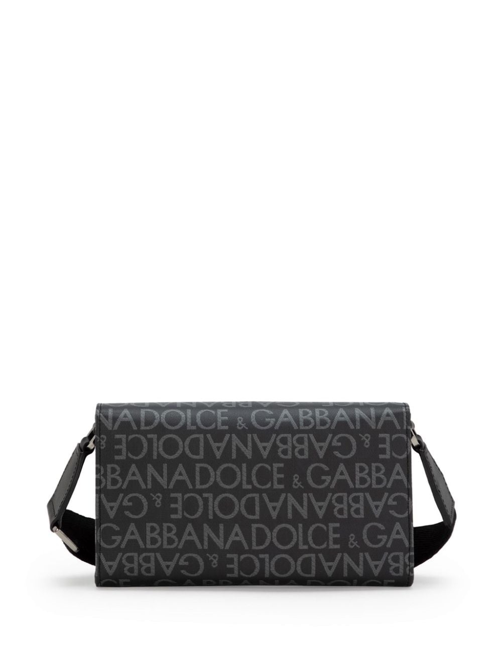 coated jacquard cross body bag - 3