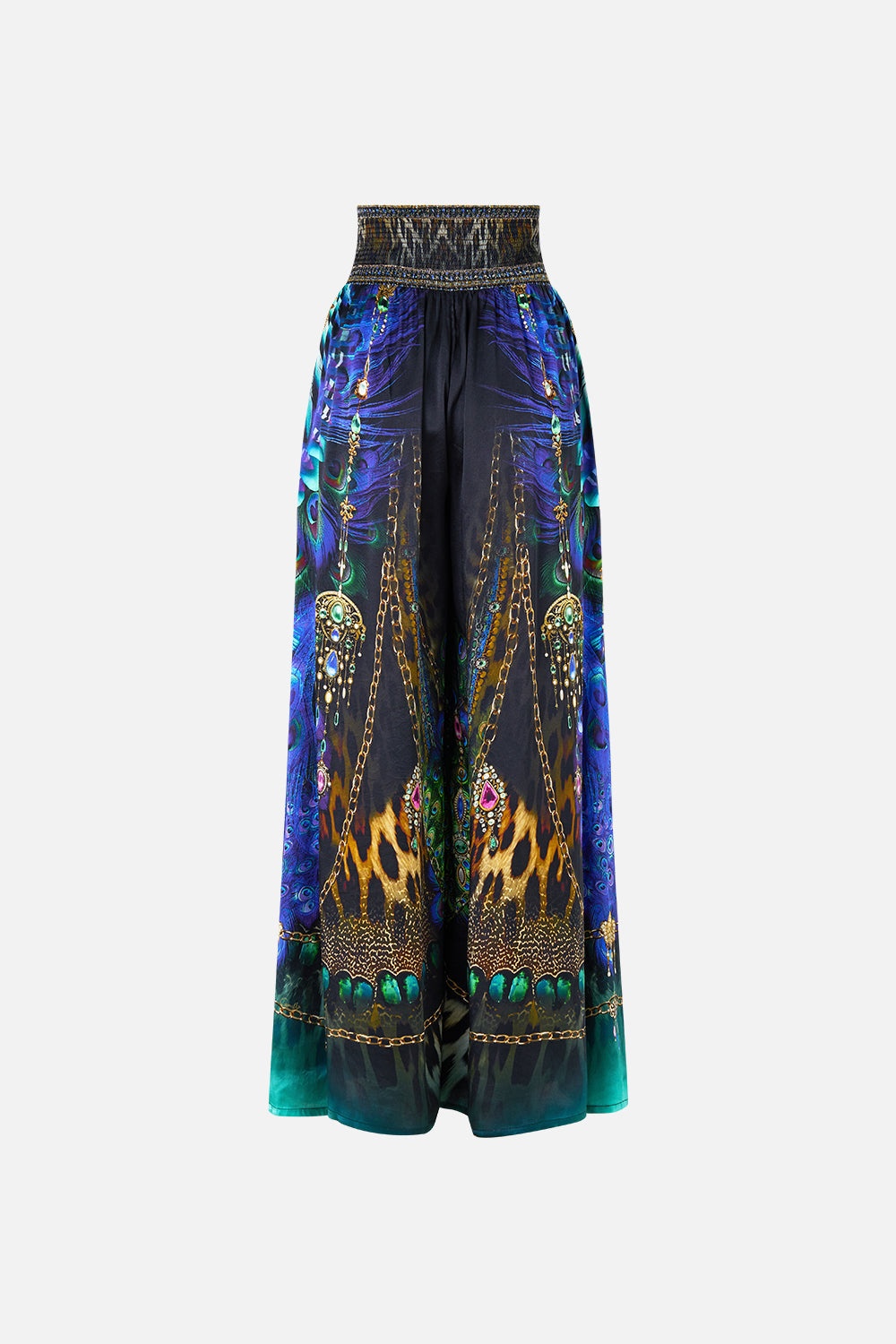 SHIRRED WAIST PANT - 7