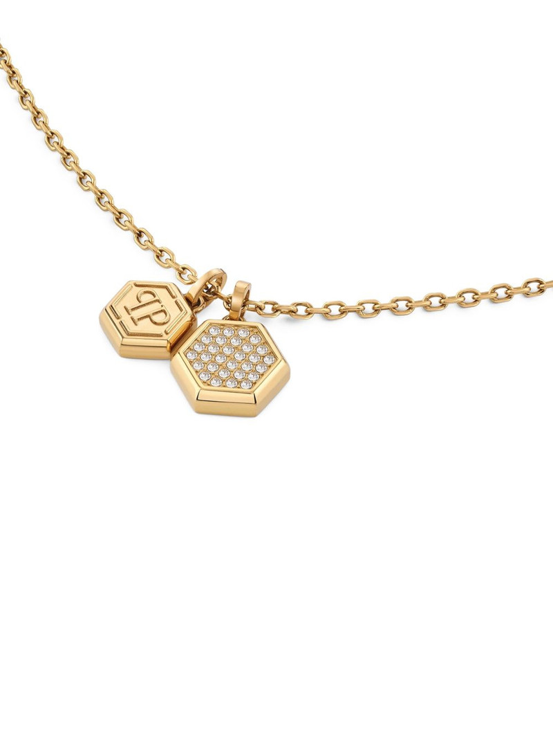 PHILIPP PLEIN legacy pendant chain necklace outlook