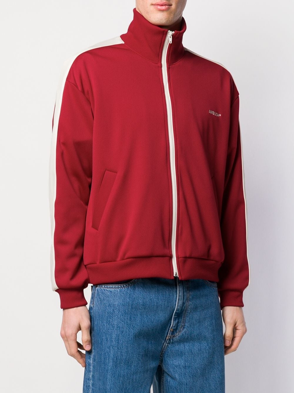 side-stripe track jacket - 4