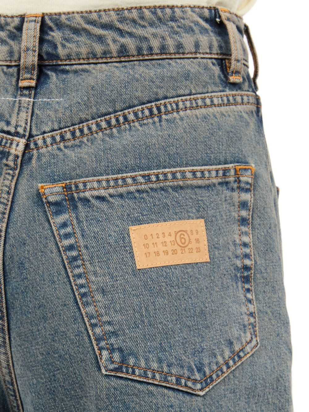 pocket-detail jeans - 7